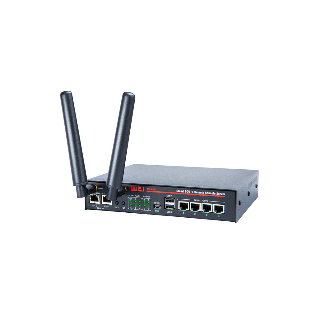 Grav Justerbar fortjener REM-4R4-2-NE Edge Manager, (4) Port, (4) Outlet, Dual GigE, LTE | WTI -  Western Telematic, Inc.