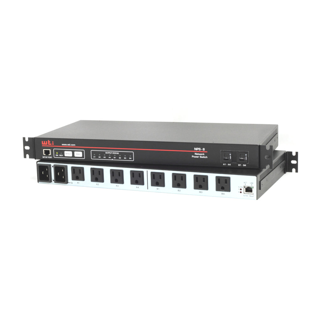さっち　+デリーpd NPS-8HD20-1 Network Power Switch PDU Dual 20A 120V (8)5-15R | WTI