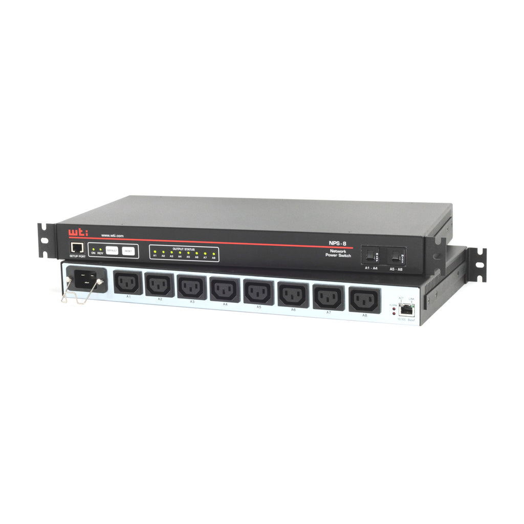 NPS-8HS20-2 Network Power Switch PDU 20A 208V (8)IEC C13 | WTI
