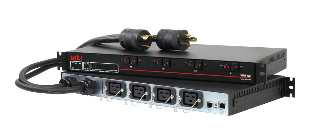 VMR-HD4D30 C19 Outlet Metered PDU Dual 30 Amp 200 - 240V | WTI