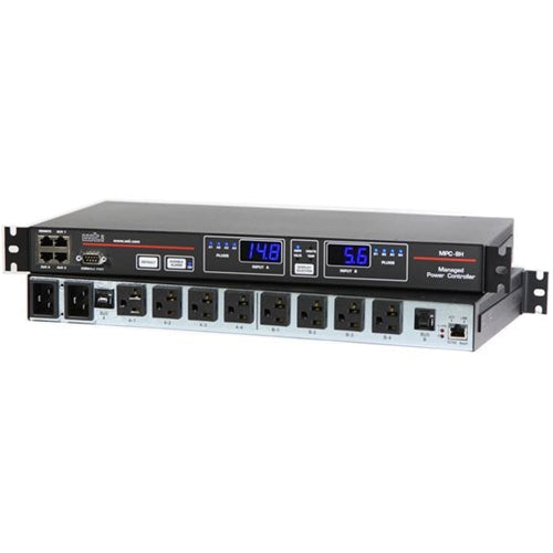 MPC-8H-1 Metered Switched PDU Dual 20A 120V (8)5-20R