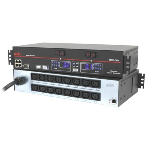 WTI | VMR-HD4D30 C19 Outlet Metered PDU Dual 30 Amp 200 - 240V