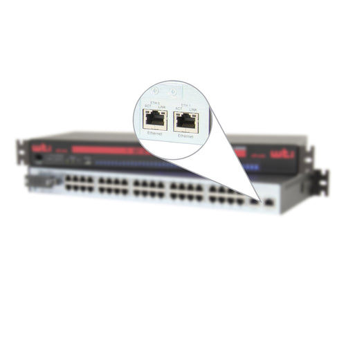 NR-DEP-DSM40DC Dual Ethernet Ports Option Installed - Required on DSM-40DCx-E Models