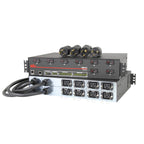 VMR-HD4D30-8 C19 Outlet Metered PDU Quad 30 Amp 200 - 240V